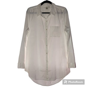 14th & Union | Medium White Button Down Dress Shirt